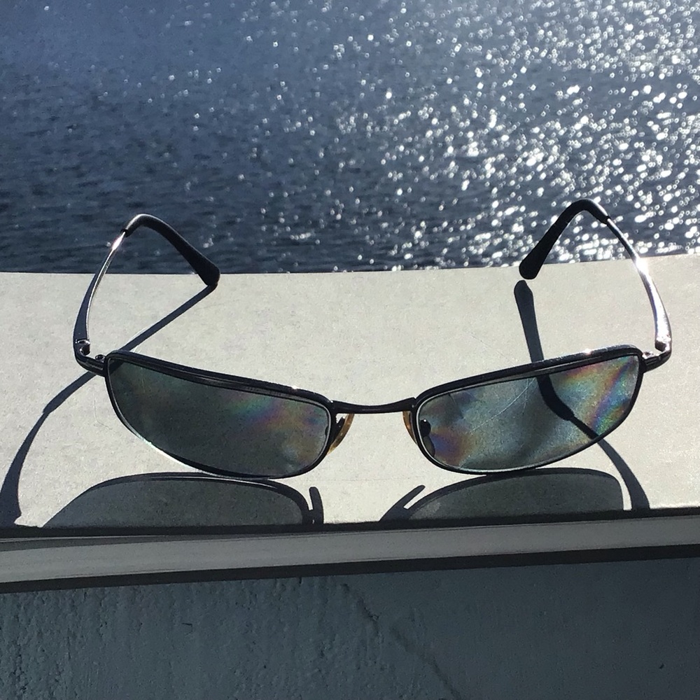 Ray-Ban Vintage Black Metal Full-rim Frame Sunglasses Made in Italy - Picture 7 of 12